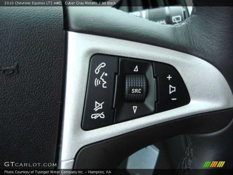 Controls of 2010 Equinox LTZ AWD