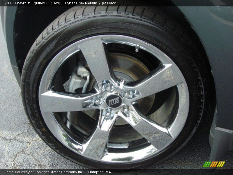 Custom Wheels of 2010 Equinox LTZ AWD