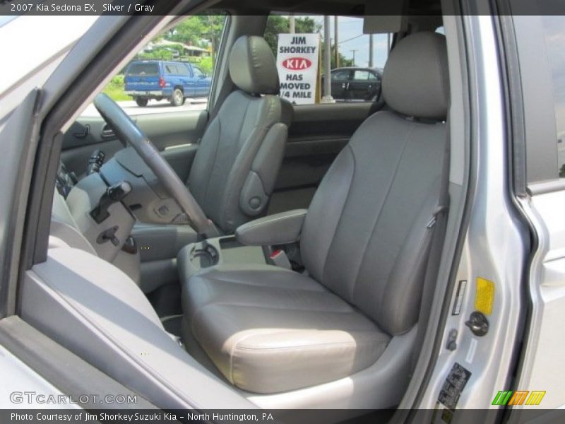 Silver / Gray 2007 Kia Sedona EX