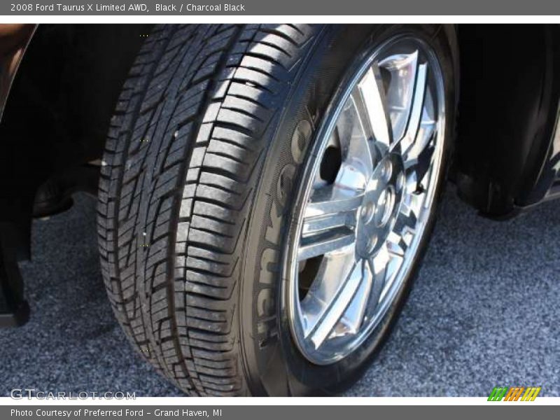 Black / Charcoal Black 2008 Ford Taurus X Limited AWD