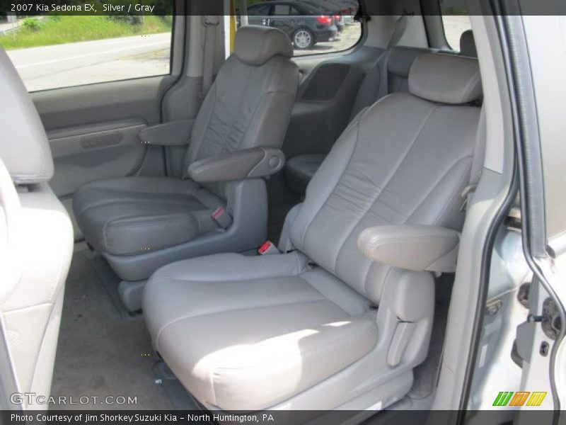 Silver / Gray 2007 Kia Sedona EX