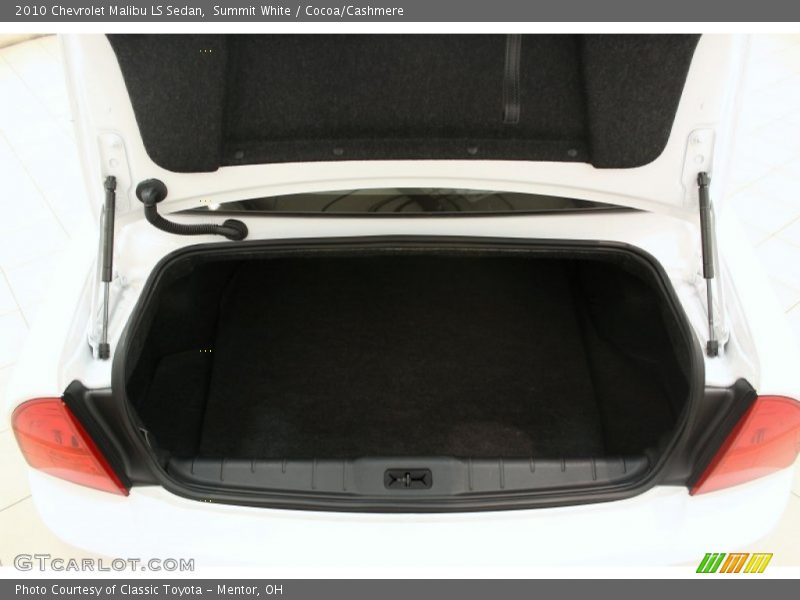 Summit White / Cocoa/Cashmere 2010 Chevrolet Malibu LS Sedan