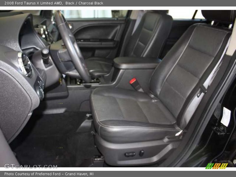 Black / Charcoal Black 2008 Ford Taurus X Limited AWD