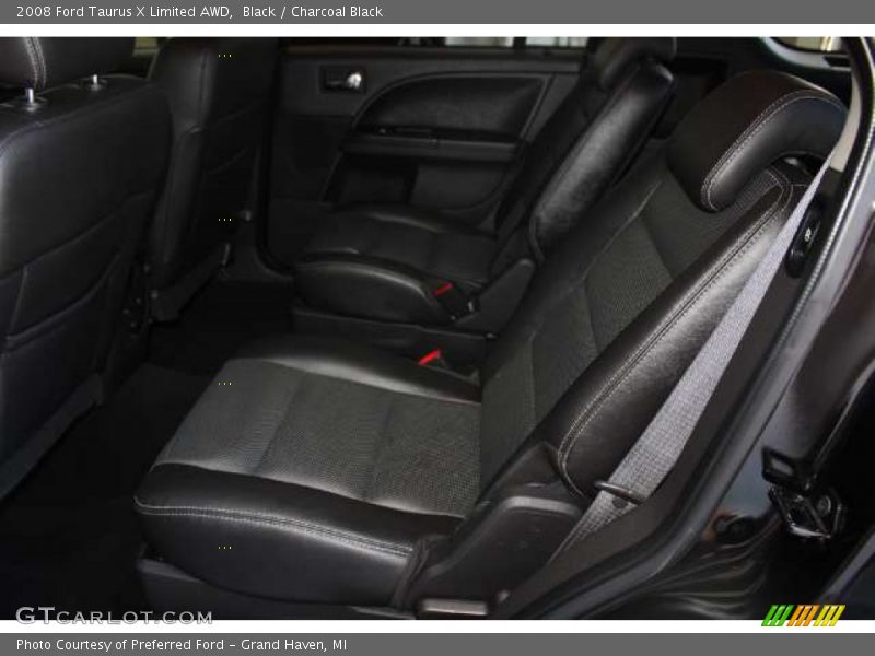 Black / Charcoal Black 2008 Ford Taurus X Limited AWD