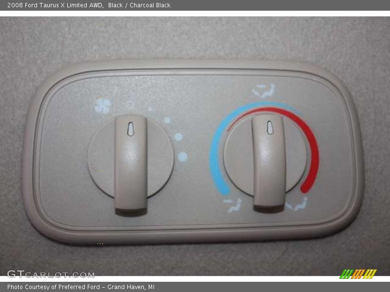 Black / Charcoal Black 2008 Ford Taurus X Limited AWD