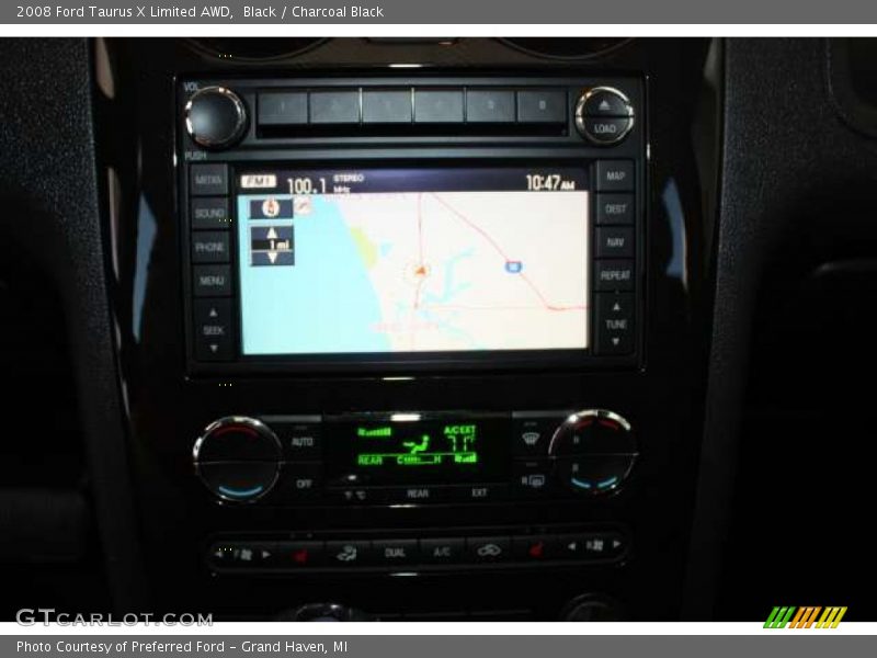 Black / Charcoal Black 2008 Ford Taurus X Limited AWD