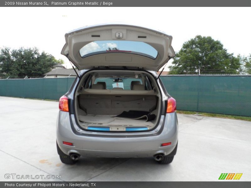 Platinum Graphite Metallic / Beige 2009 Nissan Murano SL