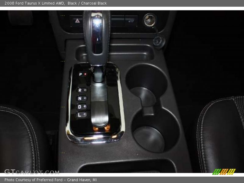 Black / Charcoal Black 2008 Ford Taurus X Limited AWD