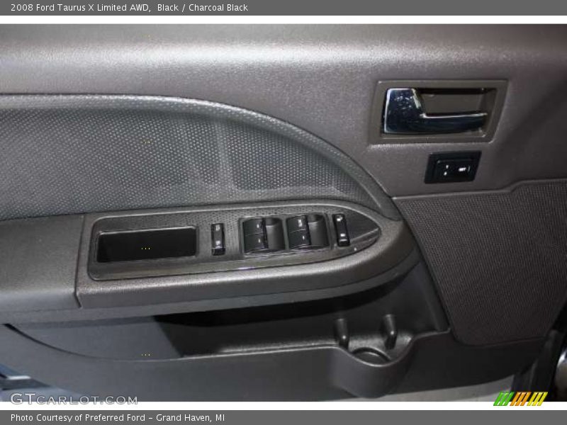 Black / Charcoal Black 2008 Ford Taurus X Limited AWD