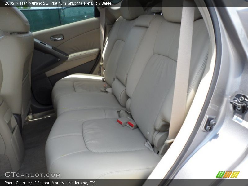 Platinum Graphite Metallic / Beige 2009 Nissan Murano SL
