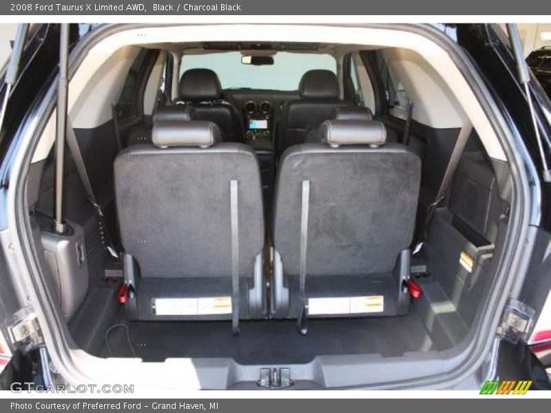 Black / Charcoal Black 2008 Ford Taurus X Limited AWD