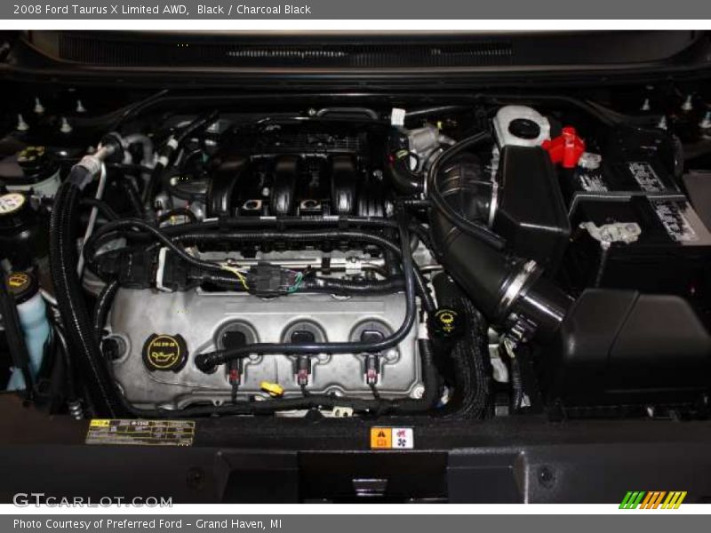 Black / Charcoal Black 2008 Ford Taurus X Limited AWD