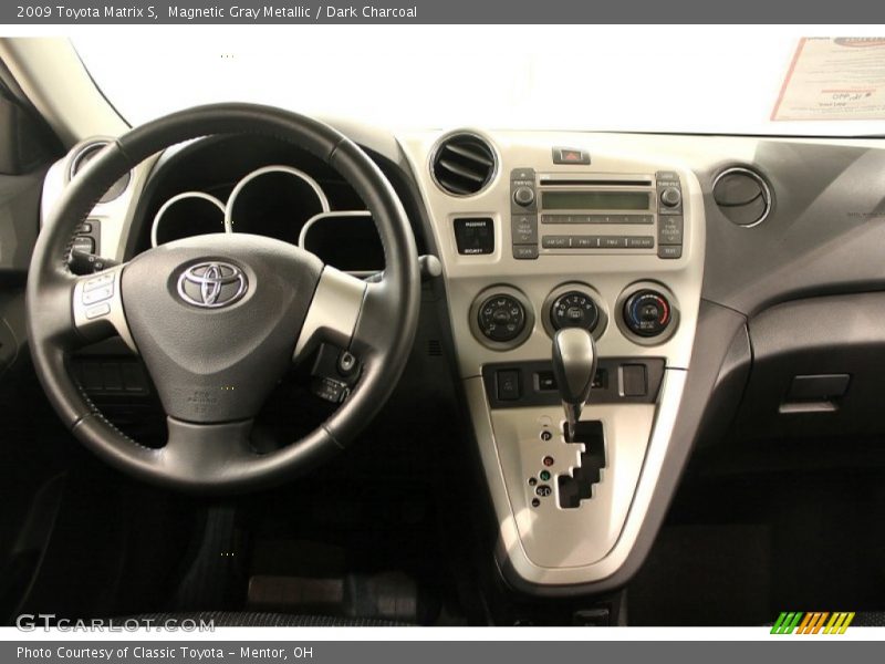 Magnetic Gray Metallic / Dark Charcoal 2009 Toyota Matrix S