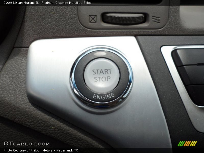 Platinum Graphite Metallic / Beige 2009 Nissan Murano SL