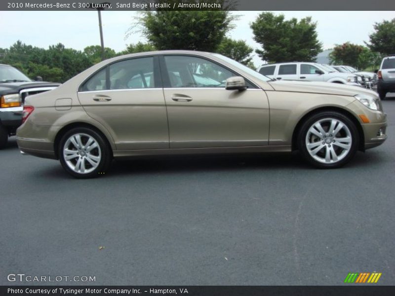 Sand Beige Metallic / Almond/Mocha 2010 Mercedes-Benz C 300 Luxury
