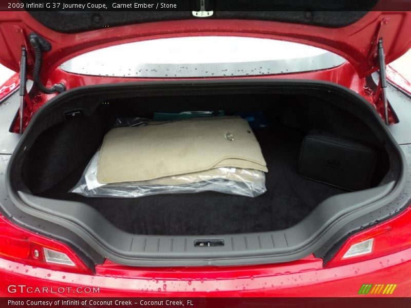 Garnet Ember / Stone 2009 Infiniti G 37 Journey Coupe
