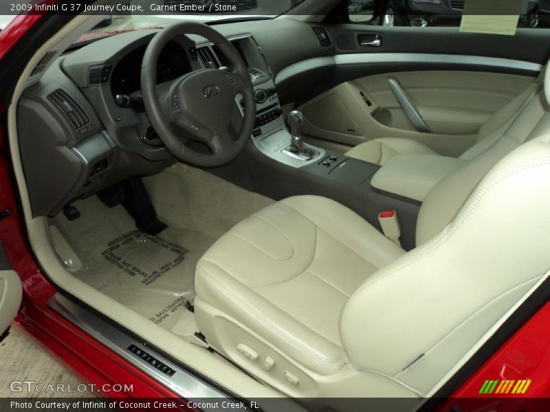 Garnet Ember / Stone 2009 Infiniti G 37 Journey Coupe