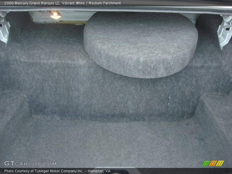 Vibrant White / Medium Parchment 2000 Mercury Grand Marquis LS