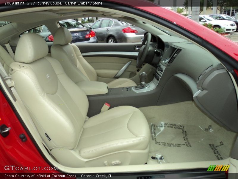 Garnet Ember / Stone 2009 Infiniti G 37 Journey Coupe