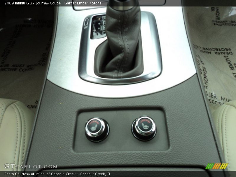 Garnet Ember / Stone 2009 Infiniti G 37 Journey Coupe