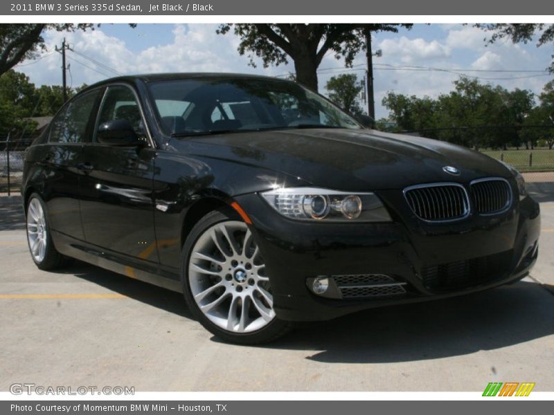 Jet Black / Black 2011 BMW 3 Series 335d Sedan