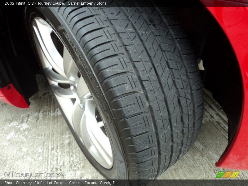 Garnet Ember / Stone 2009 Infiniti G 37 Journey Coupe