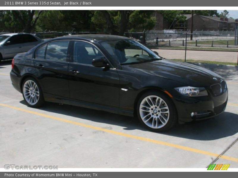 Jet Black / Black 2011 BMW 3 Series 335d Sedan