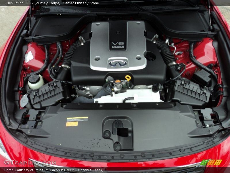Garnet Ember / Stone 2009 Infiniti G 37 Journey Coupe