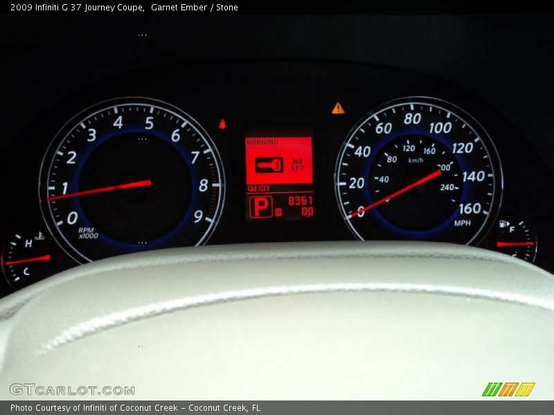 Garnet Ember / Stone 2009 Infiniti G 37 Journey Coupe