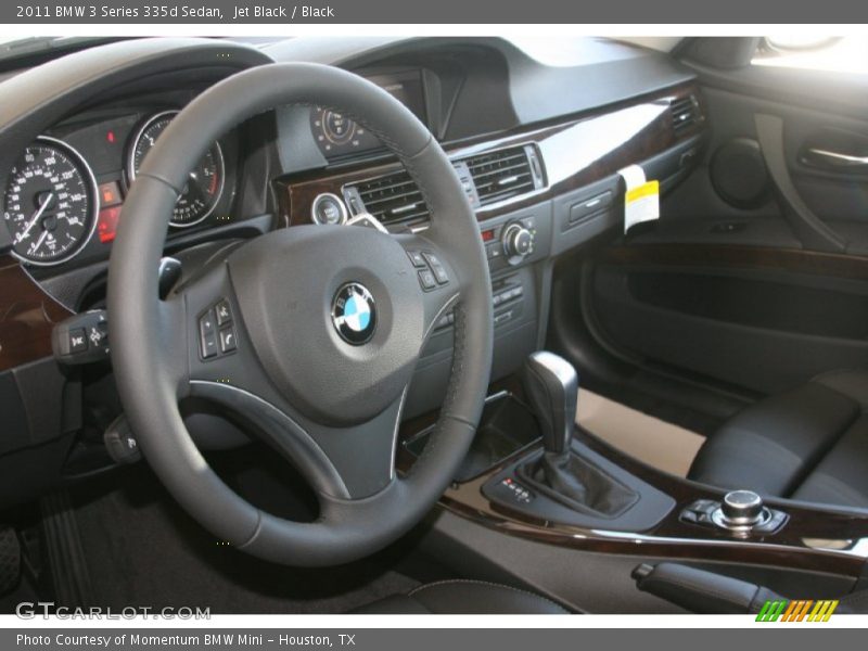 Jet Black / Black 2011 BMW 3 Series 335d Sedan