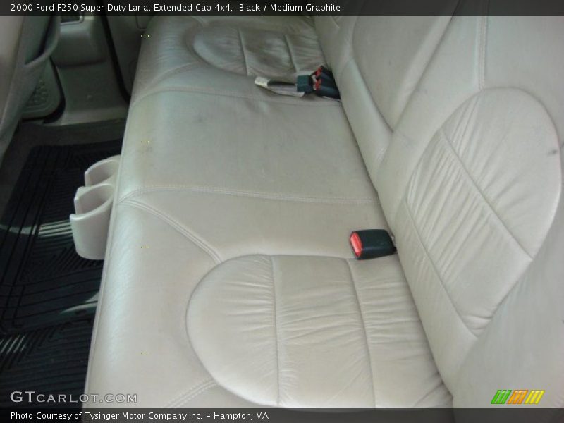 Black / Medium Graphite 2000 Ford F250 Super Duty Lariat Extended Cab 4x4