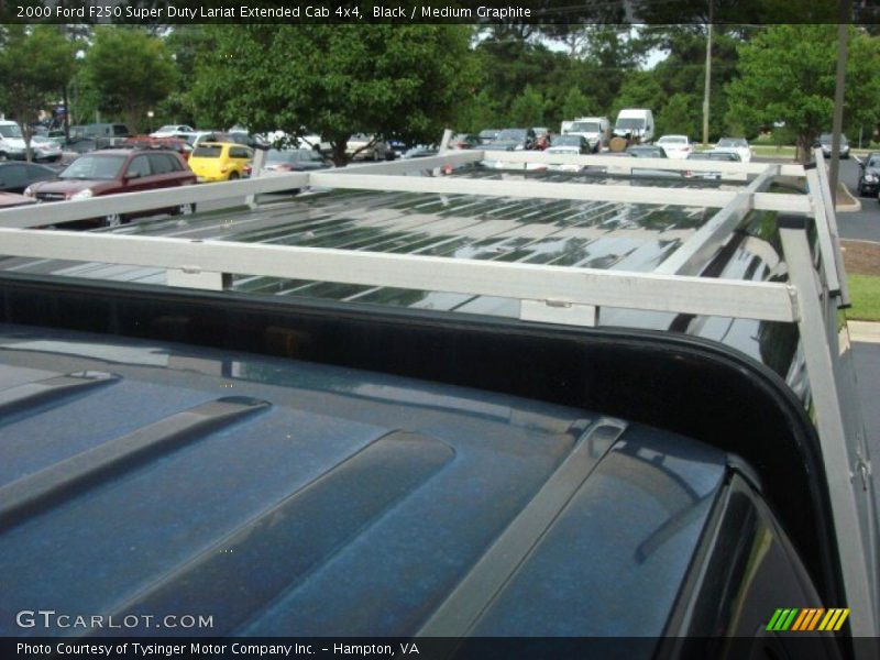 Black / Medium Graphite 2000 Ford F250 Super Duty Lariat Extended Cab 4x4