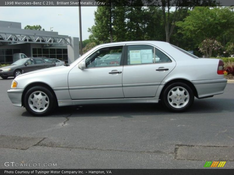  1998 C 230 Brilliant Silver Metallic