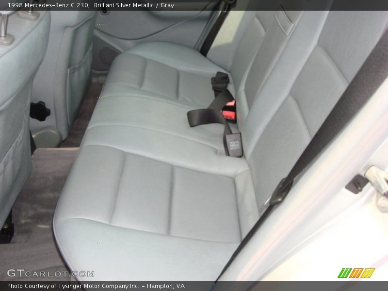 Brilliant Silver Metallic / Gray 1998 Mercedes-Benz C 230