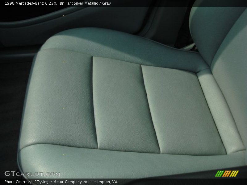 Brilliant Silver Metallic / Gray 1998 Mercedes-Benz C 230