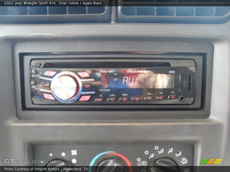 Solar Yellow / Agate Black 2002 Jeep Wrangler Sport 4x4
