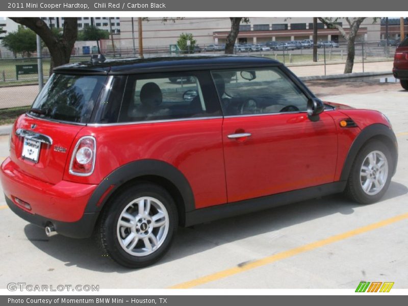 Chili Red / Carbon Black 2011 Mini Cooper Hardtop