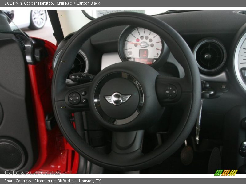 Chili Red / Carbon Black 2011 Mini Cooper Hardtop