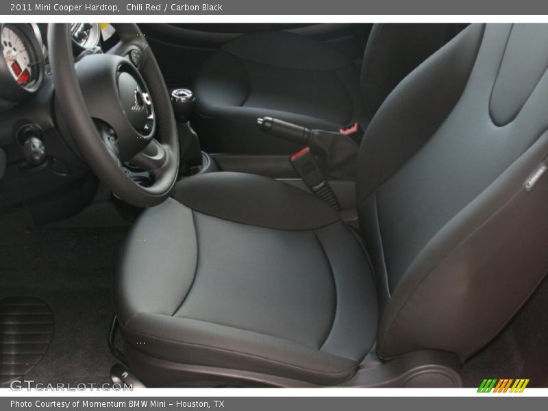 Chili Red / Carbon Black 2011 Mini Cooper Hardtop