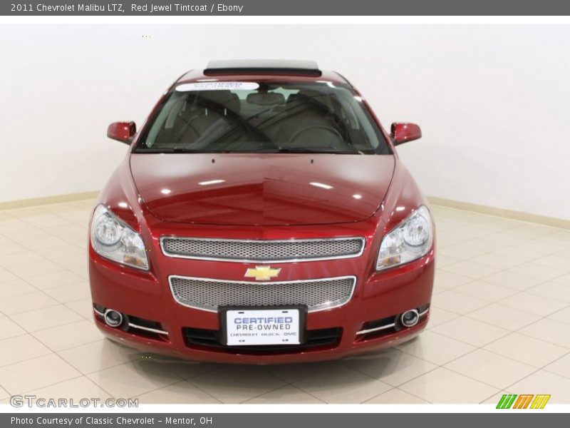 Red Jewel Tintcoat / Ebony 2011 Chevrolet Malibu LTZ