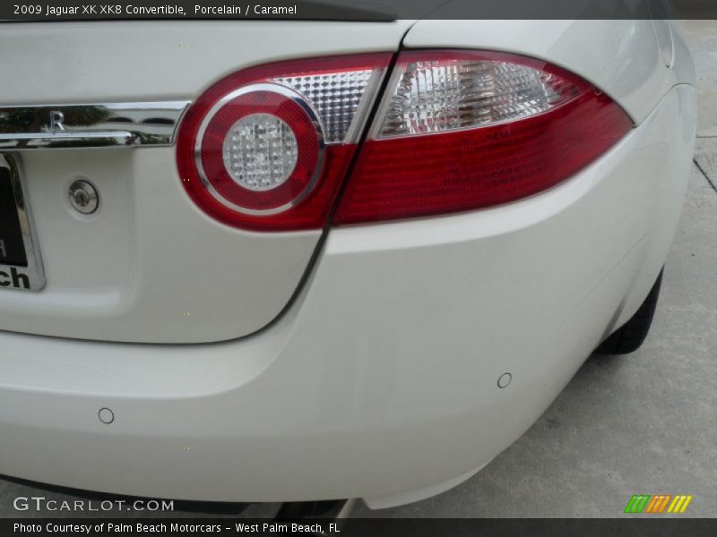 Porcelain / Caramel 2009 Jaguar XK XK8 Convertible