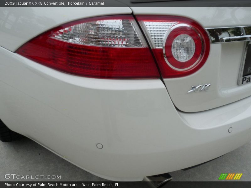 Porcelain / Caramel 2009 Jaguar XK XK8 Convertible