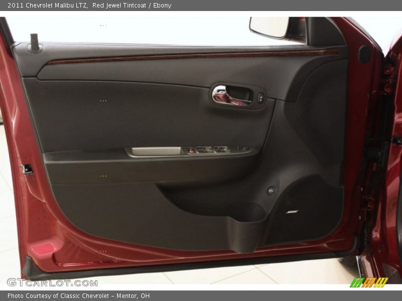 Red Jewel Tintcoat / Ebony 2011 Chevrolet Malibu LTZ