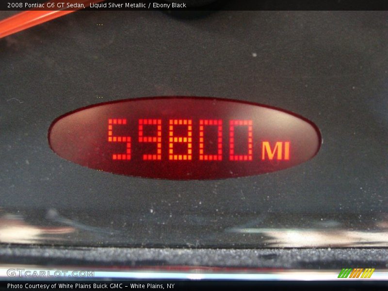 Liquid Silver Metallic / Ebony Black 2008 Pontiac G6 GT Sedan