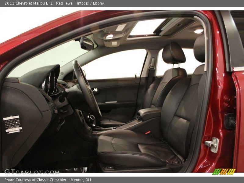 Red Jewel Tintcoat / Ebony 2011 Chevrolet Malibu LTZ