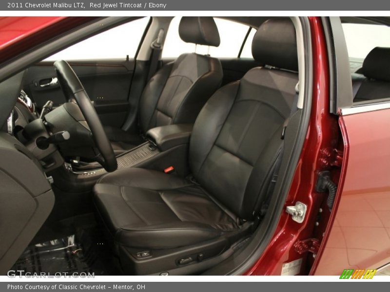 Red Jewel Tintcoat / Ebony 2011 Chevrolet Malibu LTZ