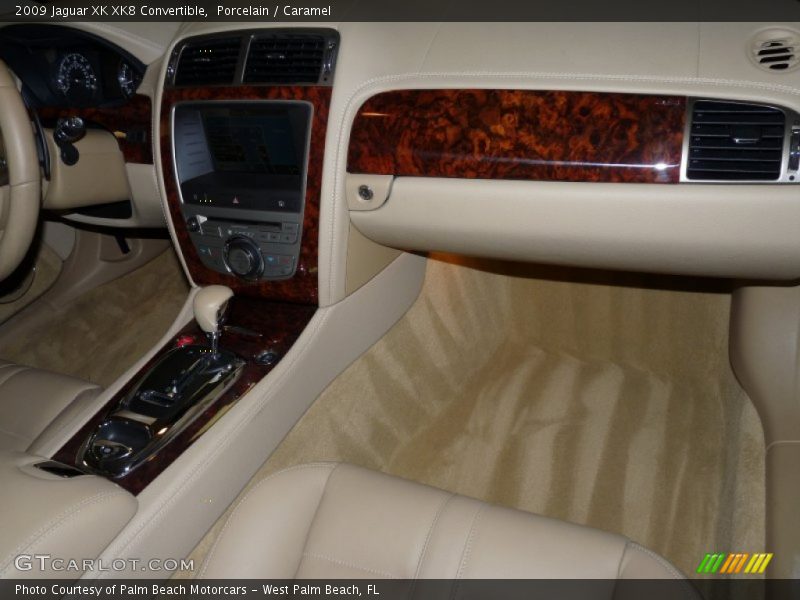 Porcelain / Caramel 2009 Jaguar XK XK8 Convertible