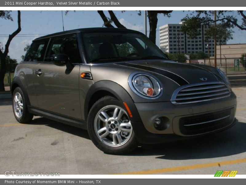 Velvet Silver Metallic / Carbon Black 2011 Mini Cooper Hardtop