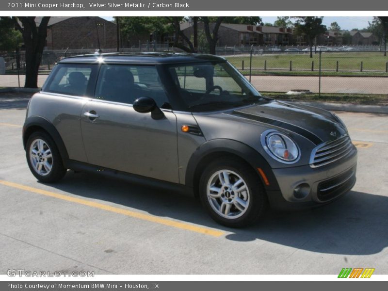 Velvet Silver Metallic / Carbon Black 2011 Mini Cooper Hardtop