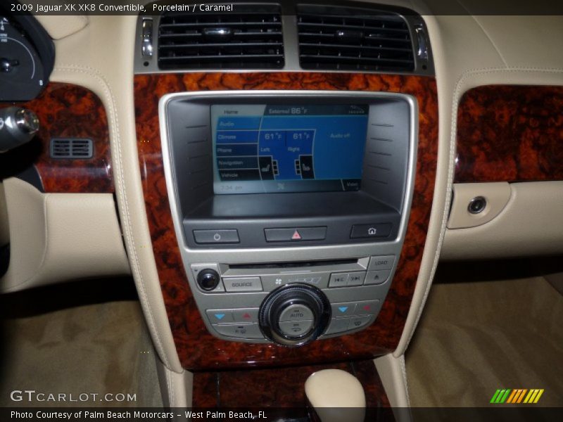 Porcelain / Caramel 2009 Jaguar XK XK8 Convertible